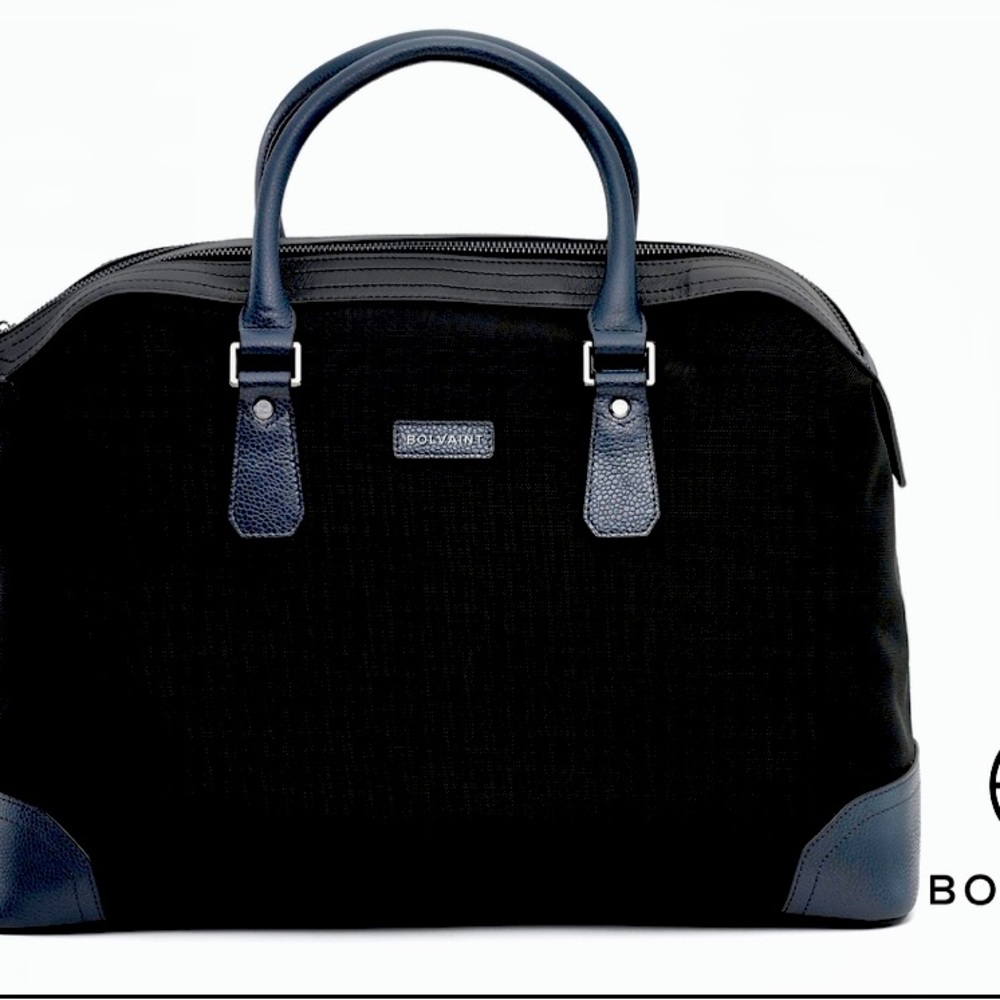 Bolvaint - Ivens Travel Bag in Nylon and Leather